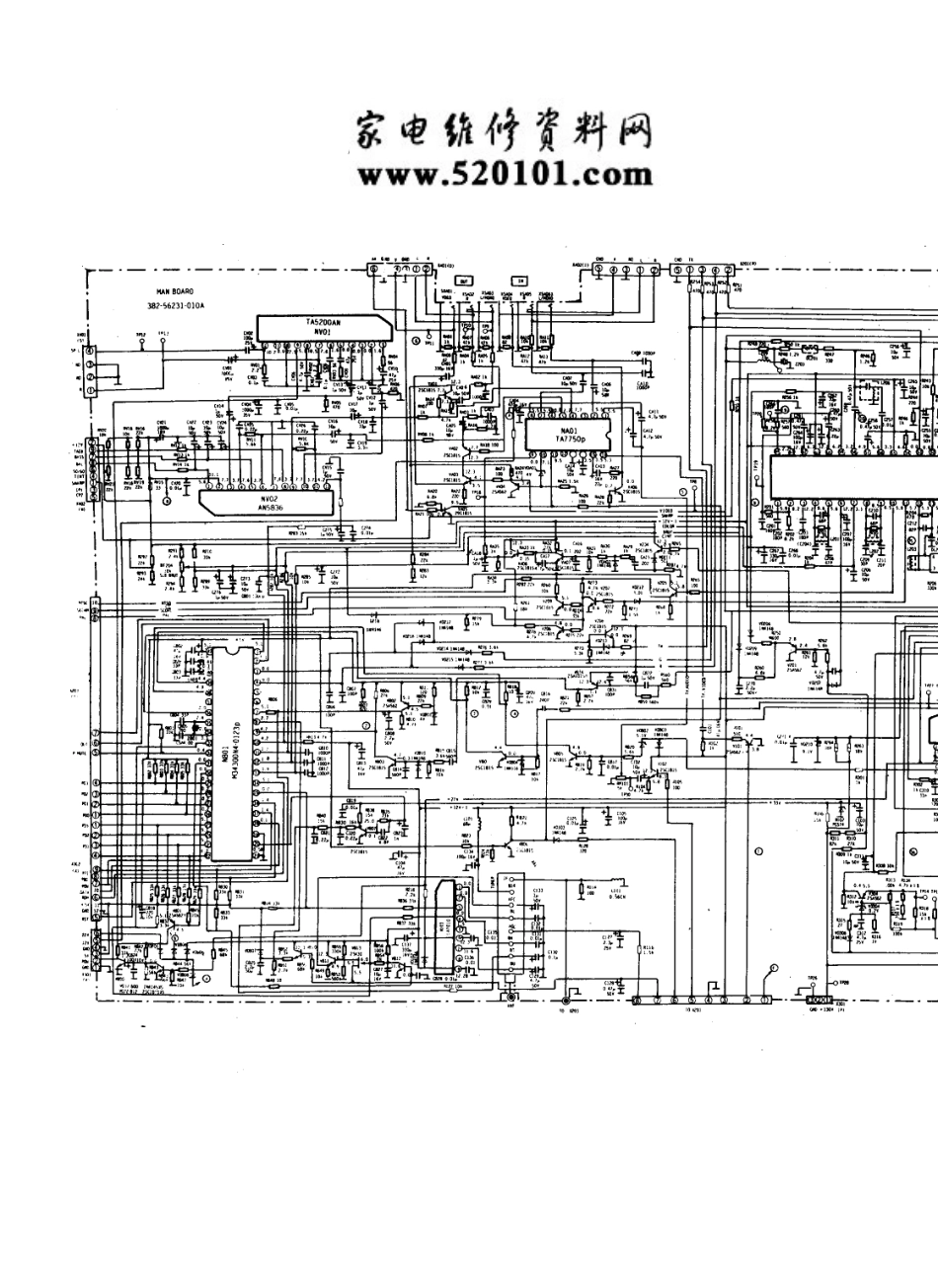 厦华XT-6698彩电电路原理图_夏华  XT-5653、XT-6698(03).pdf_第1页