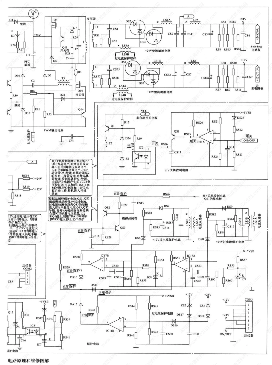 TCL JSK3220-007A电源板电路原理图（带维修图解）.pdf_第2页