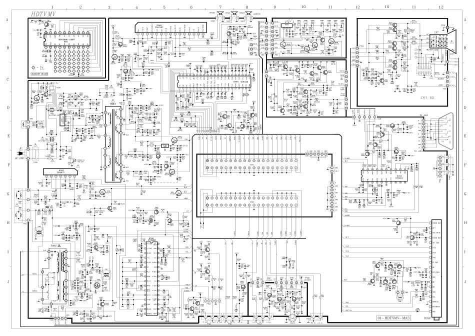 TCL HID29276HA彩电原理图_MV22主板.pdf_第1页