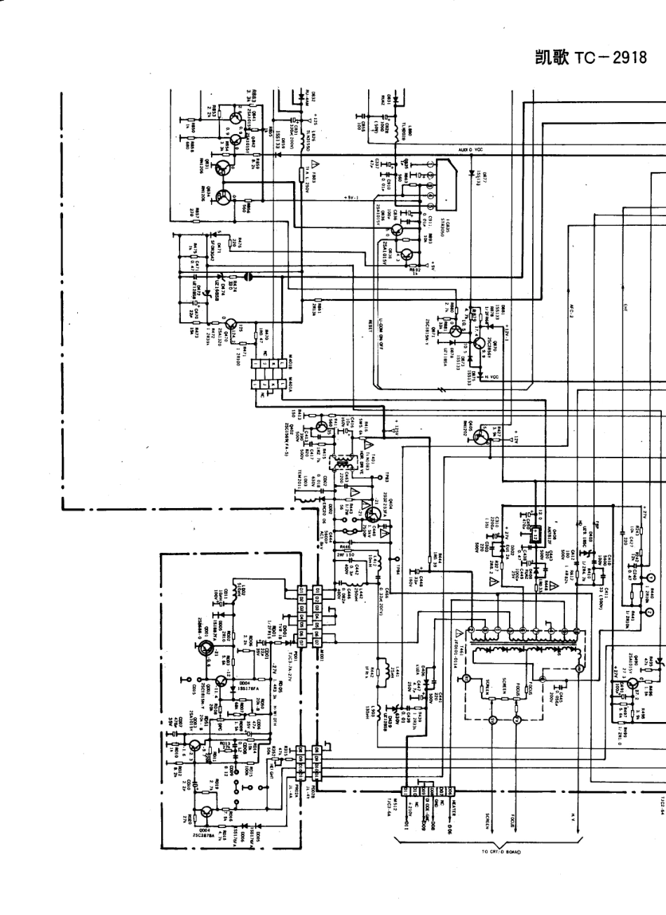 凯歌TC-2918电视机(第二种)电路原理图_凯歌  TC-2918(03).pdf_第1页