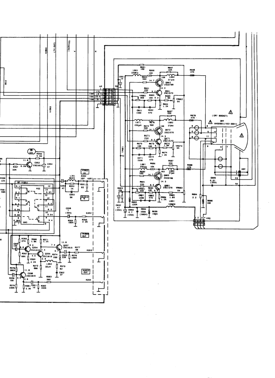 凯歌TC-2818C电视机电路原理图_凯歌  TC-2518C、TC-2528C、TC-2818C(08).pdf_第1页