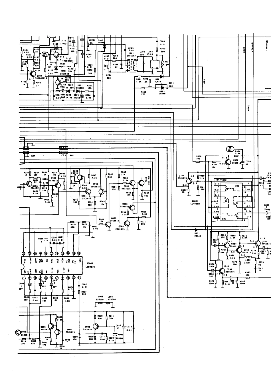 凯歌TC-2818C电视机电路原理图_凯歌  TC-2518C、TC-2528C、TC-2818C(07).pdf_第1页