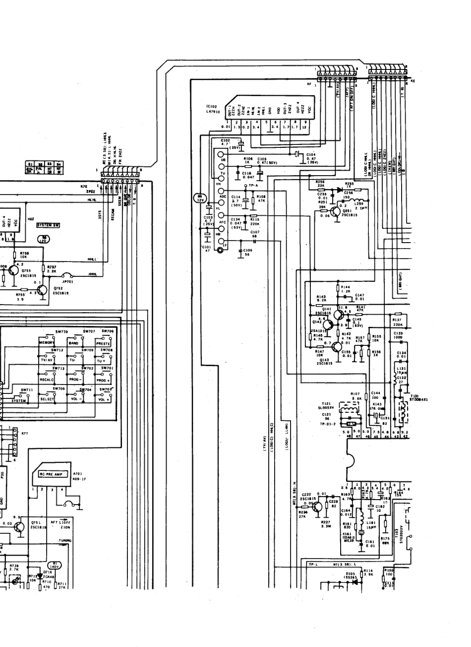 凯歌TC-2818C电视机电路原理图_凯歌  TC-2518C、TC-2528C、TC-2818C(02).pdf_第1页