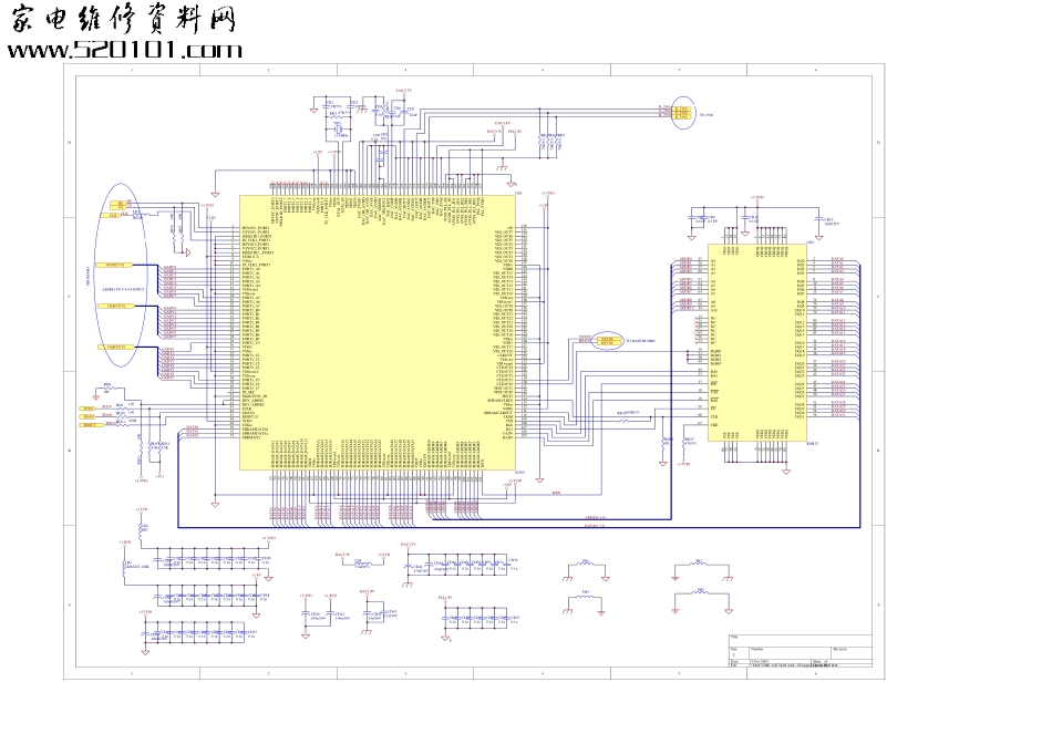 TCL HID438H背投电视原理图_TCL王牌HID438H背投.pdf_第1页