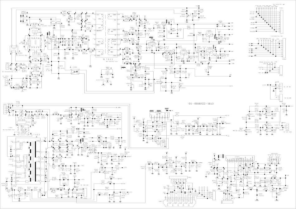 TCL HD34C41彩色电视机（MS22机芯）电路图.pdf_第1页