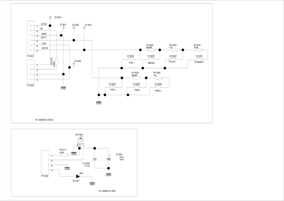 TCL HD25V18PD彩电(MS12机芯)原理图_TCL HD21H91S(MS12机芯)彩电.pdf_第2页