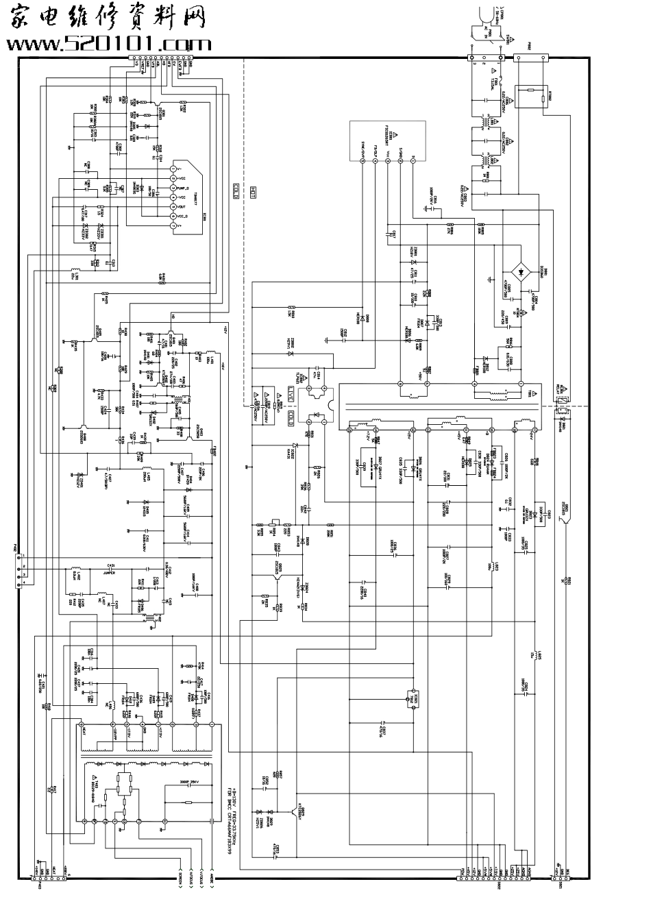 TCL HD29E64S彩电（HY80机芯）原理图_TCL HD29E64S（HY80机芯）彩电.pdf_第1页