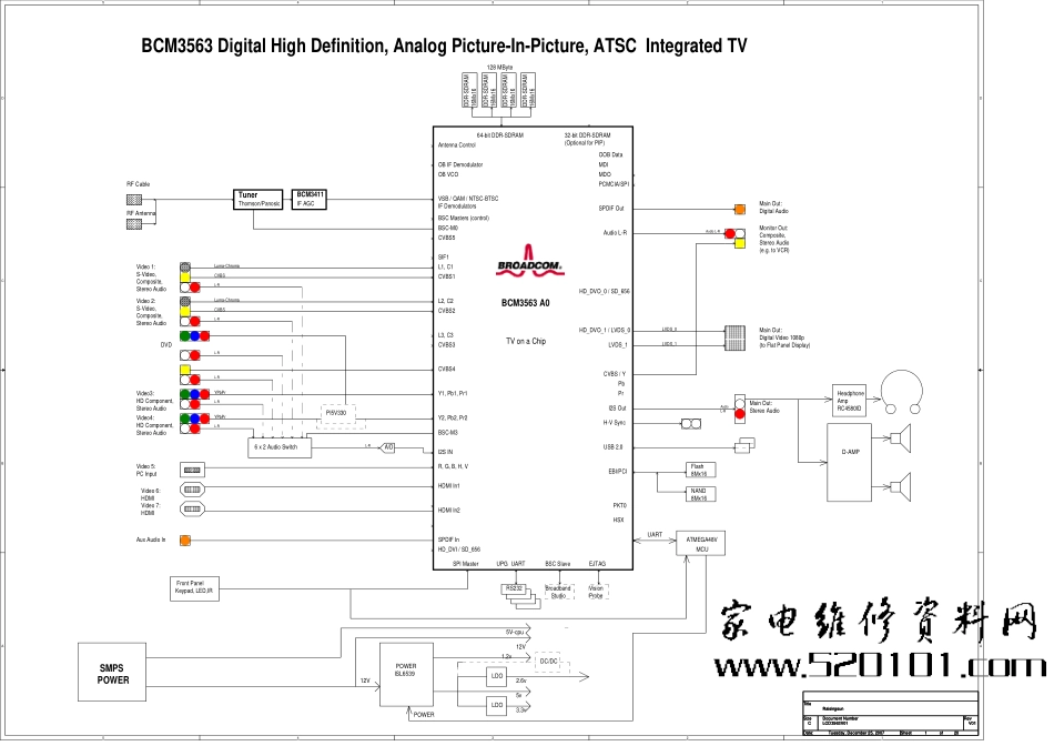 TCL DTL42M71（BC53机芯）液晶电视原理图_TCL DTL42M71图纸 【BC53机芯】.pdf_第1页