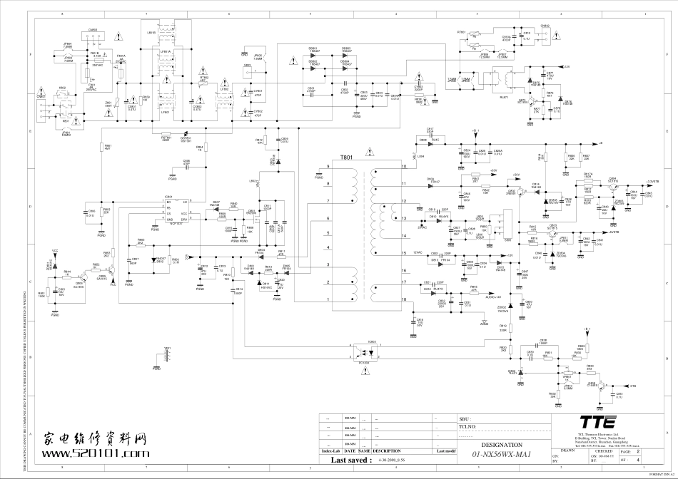 TCL DS29M95彩电(NX56DS机芯)主板原理图_TCL DS29M95(NX56DS机芯)彩电主板.pdf_第2页