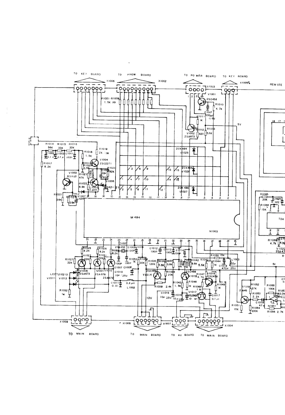 凯歌4C5401电视机电路原理图_凯歌  4C5401(03).pdf_第1页