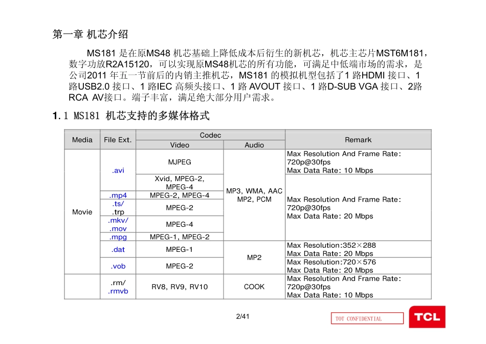 TCL C32F220液晶电视维修手册_TCL C32F220液晶.pdf_第2页