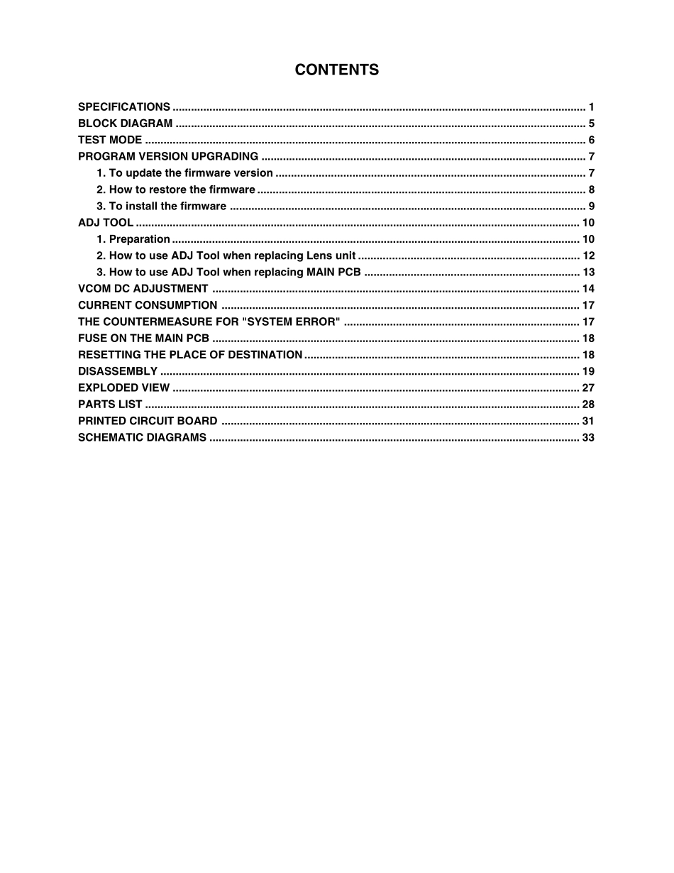 卡西欧CASIO EX-Z600数码相机维修手册和电路原理图_CASIO_EX-Z600.pdf_第2页