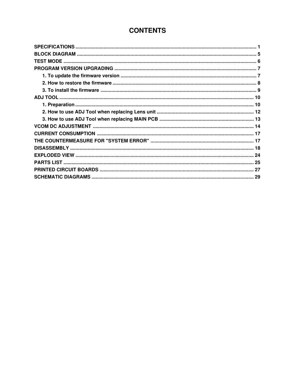 卡西欧CASIO EX-Z55数码相机维修手册和电路原理图_CASIO_EX-Z55.pdf_第2页