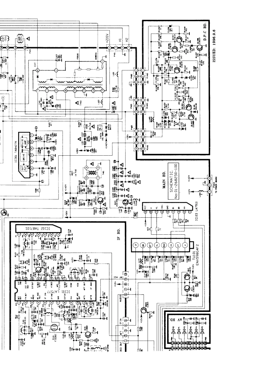 TCL 9629C彩电原理图_王牌  TCL-9629B、TCL-9629BZ、TCL-9629C(04).pdf_第1页