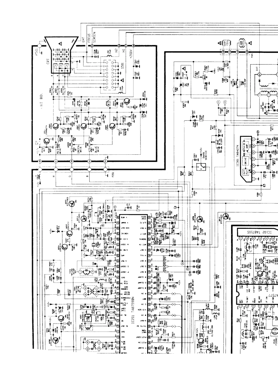 TCL 9629C彩电原理图_王牌  TCL-9629B、TCL-9629BZ、TCL-9629C(03).pdf_第1页