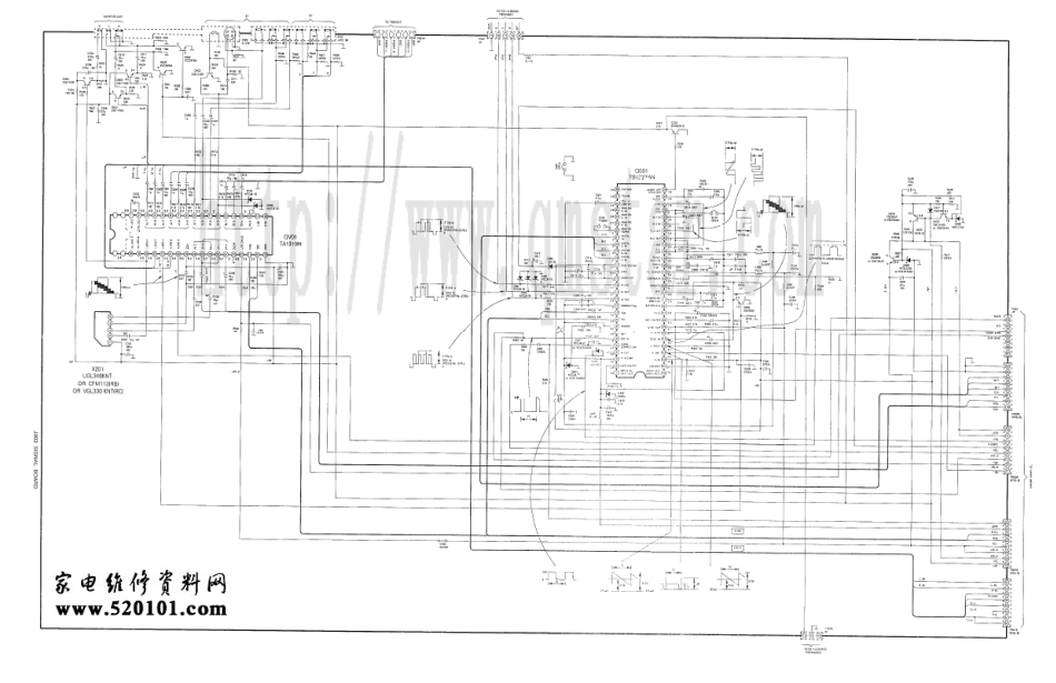 东芝29E3DC彩电（TB1227芯片）电路原理图.pdf_第1页