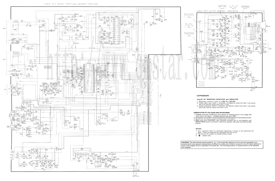 东芝29D6DH彩电原理图_东芝29D6DH电视机图纸.pdf_第2页