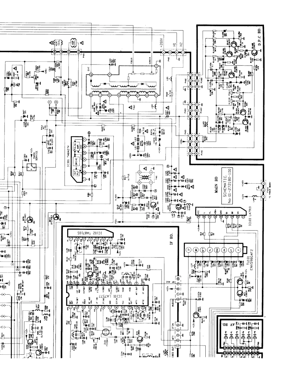 TCL 9625D彩电原理图_王牌  TCL-9625B、TCL-9629B(04).pdf_第1页