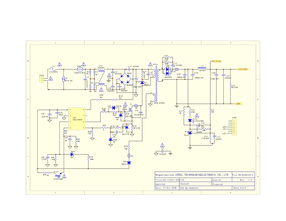 晶辰JSI-150211-050电源板电路图.pdf_第1页