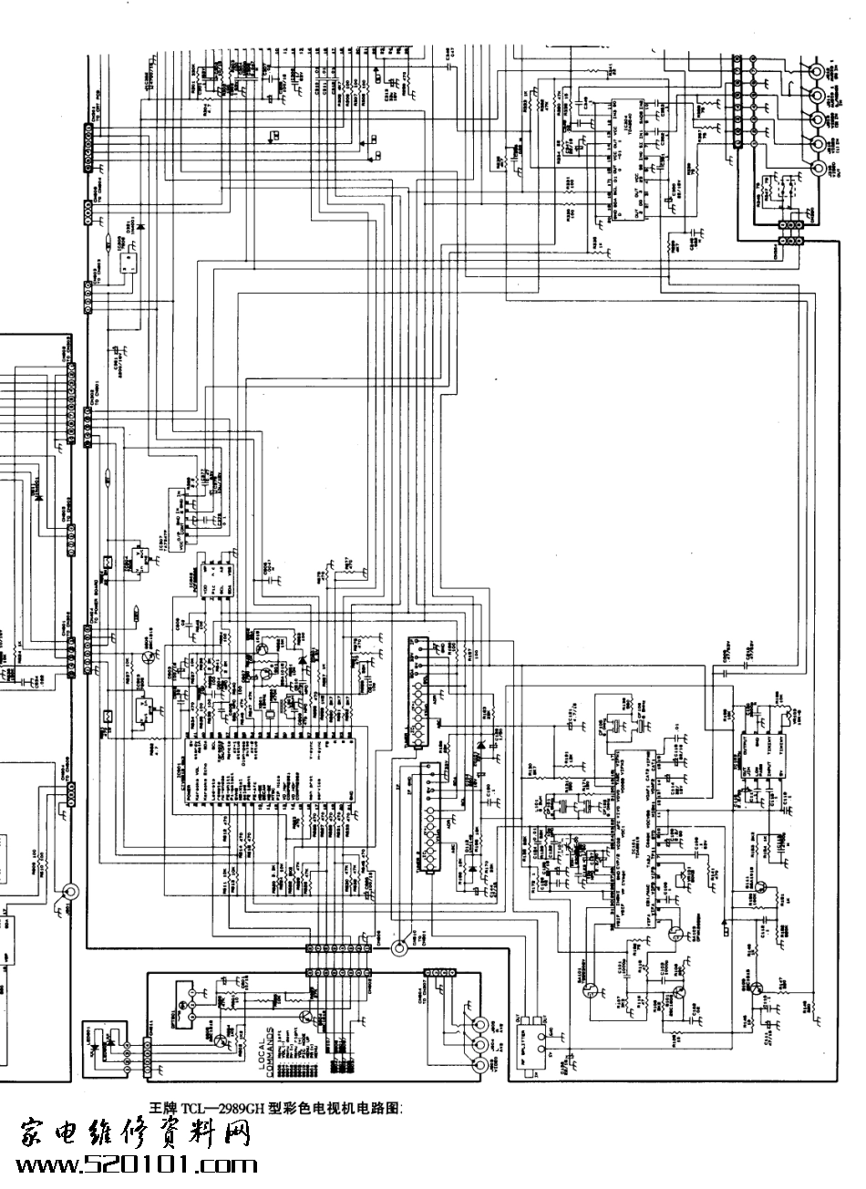 TCL 2989GH彩电原理图_王牌  TCL-2989GH(02).pdf_第1页