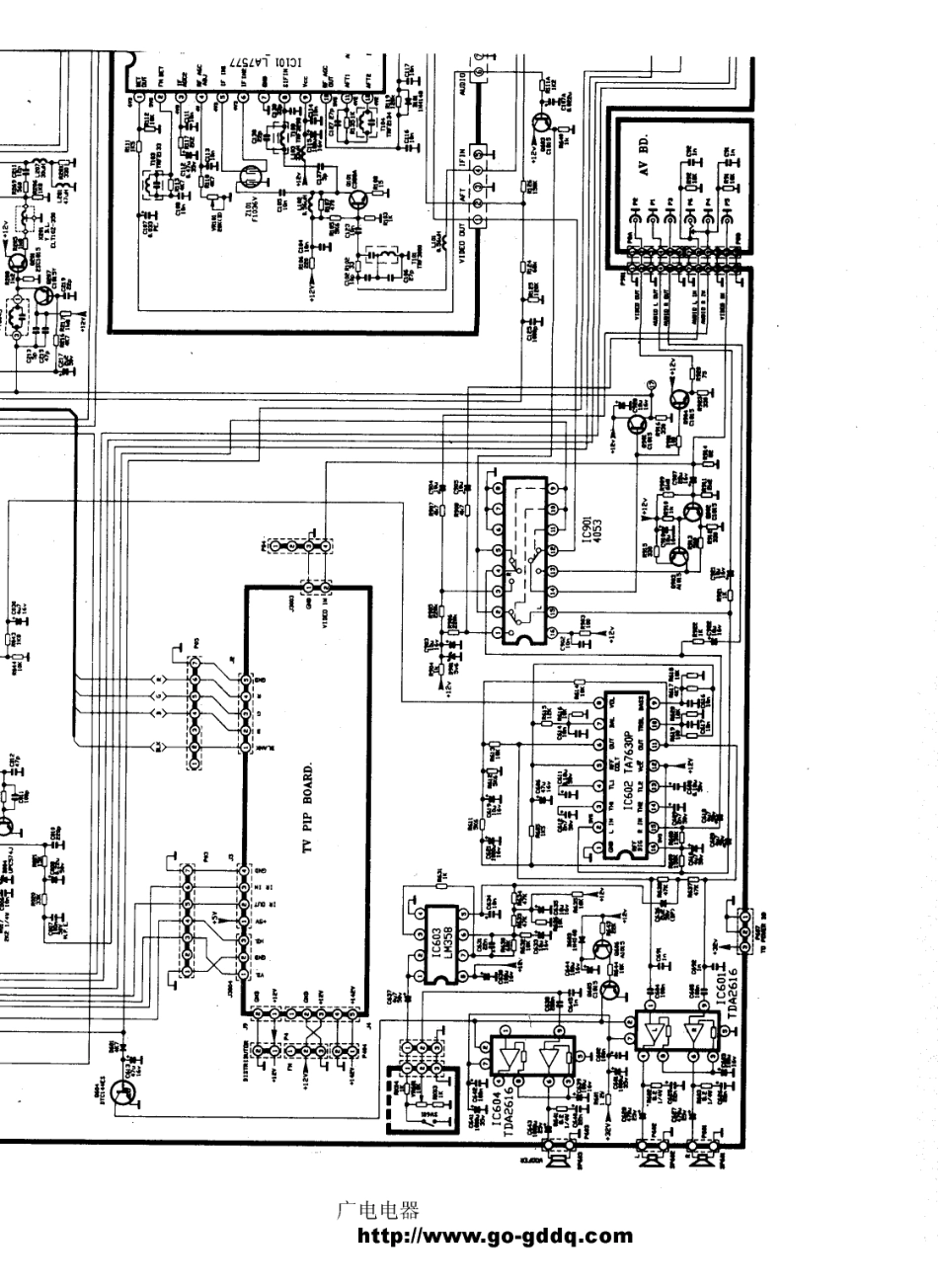 TCL 2968H彩电原理图（清晰度低）_王牌  TCL-2968GH、TCL-2968H(02).pdf_第1页