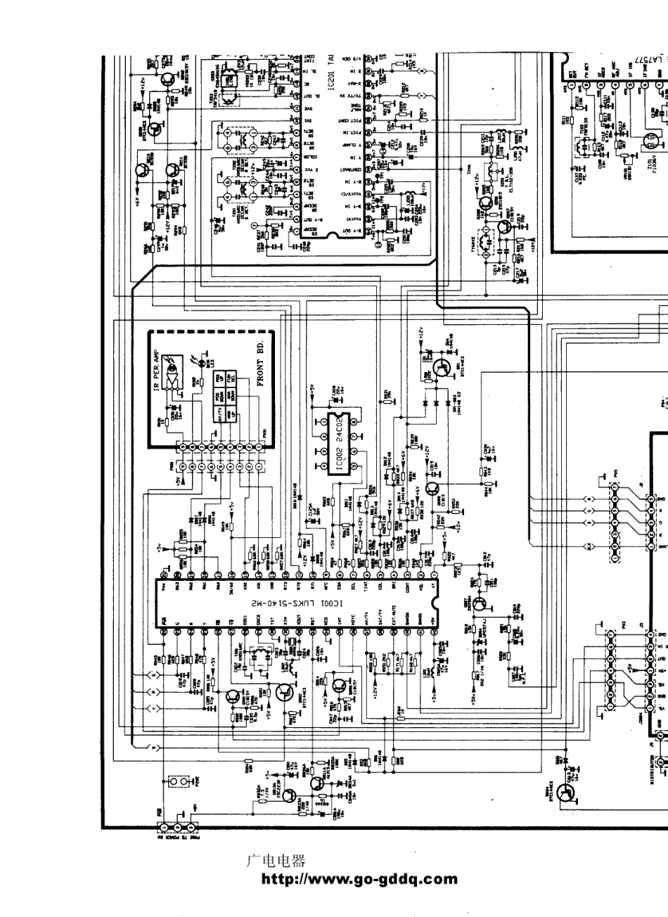 TCL 2968H彩电原理图（清晰度低）_王牌  TCL-2968GH、TCL-2968H(01).pdf_第1页