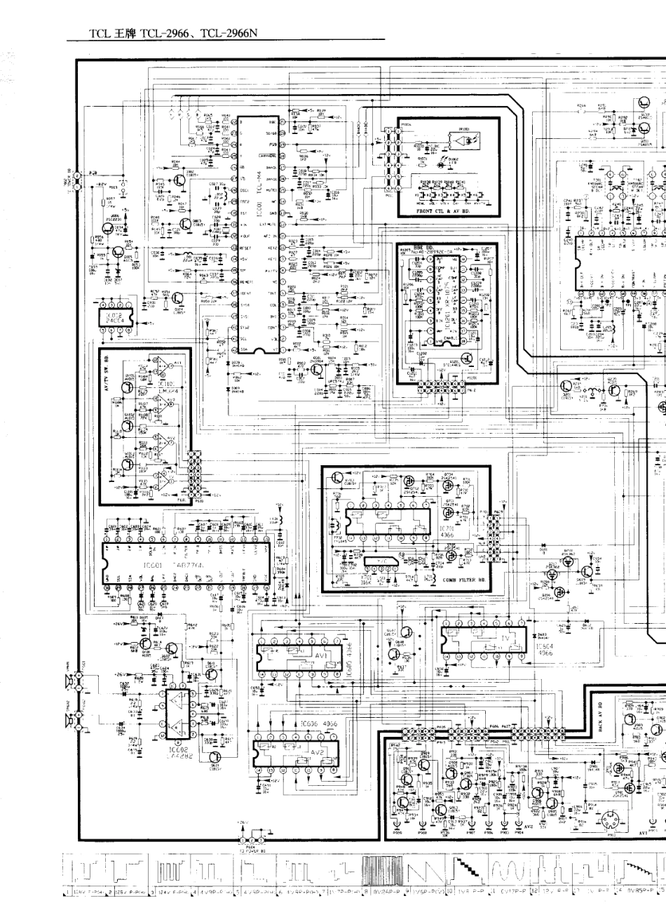 TCL 2966N彩电原理图_TCL-2966、TCL-2966N(01).pdf_第1页