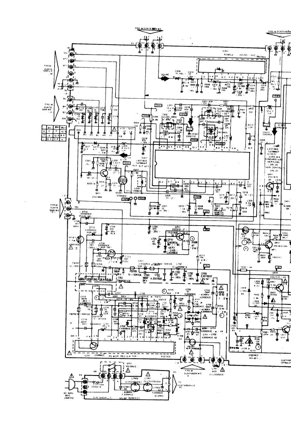 三元54SYC-3彩电电路原理图_三元  44SYC-3、54SYC-3(03).pdf_第1页