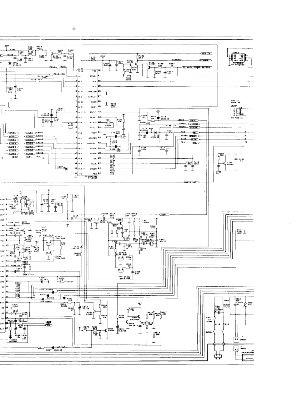 TCL 2119彩电原理图_王牌  TCL-2118Z、TCL-2119、TCL9621(02).pdf_第1页