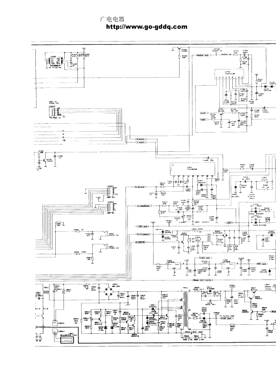 TCL 2118Z彩电原理图_王牌  TCL-2118Z、TCL-2119、TCL9621(03).pdf_第1页