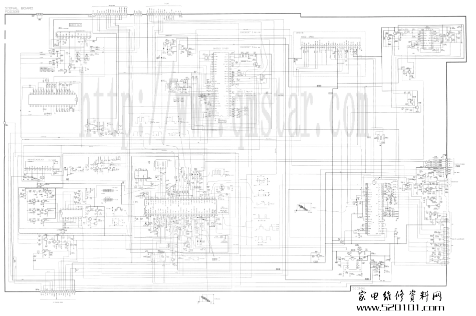 东芝29AF6SH彩电原理图_东芝29AF6SH电视机图纸.pdf_第1页