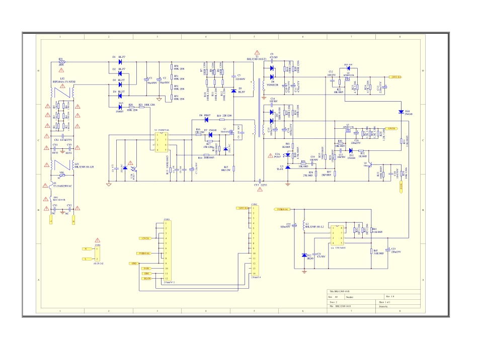 TCL 81-PWE032-PW12电源板电路原理图.pdf_第1页