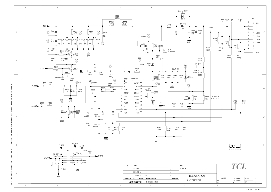 TCL 81-EL391C7-PL200AA电源板电路原理图.pdf_第2页