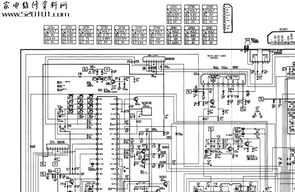 三洋彩电CEM6022P-00 Cassis A3机芯电路原理图_sanyo_1.pdf_第1页