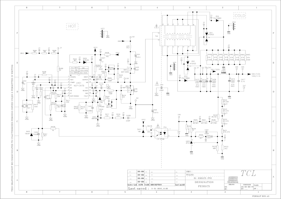 TCL 40-E301C5-PWI1XG电源板电路原理图.pdf_第2页