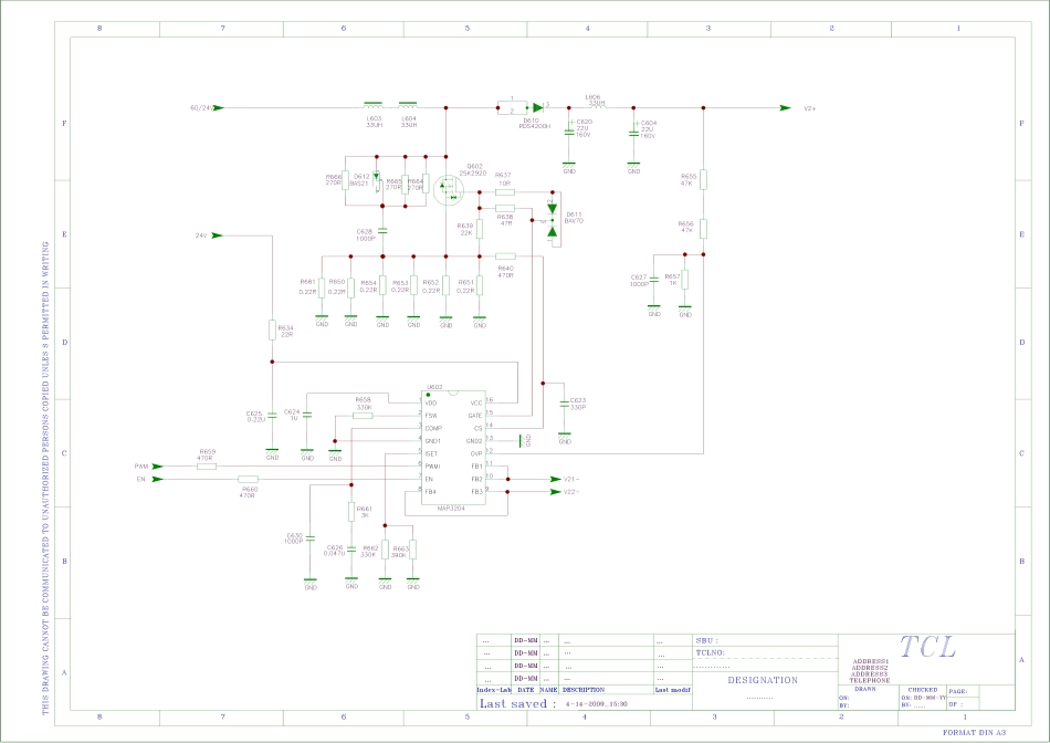 TCL 08-RT421C0-DR200AA(DRT4210)电源板电路图.pdf_第2页