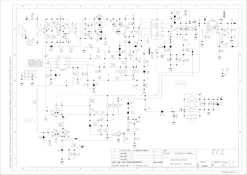 TCL 01-EL3216-PWE1X电源板电路图.pdf_第1页