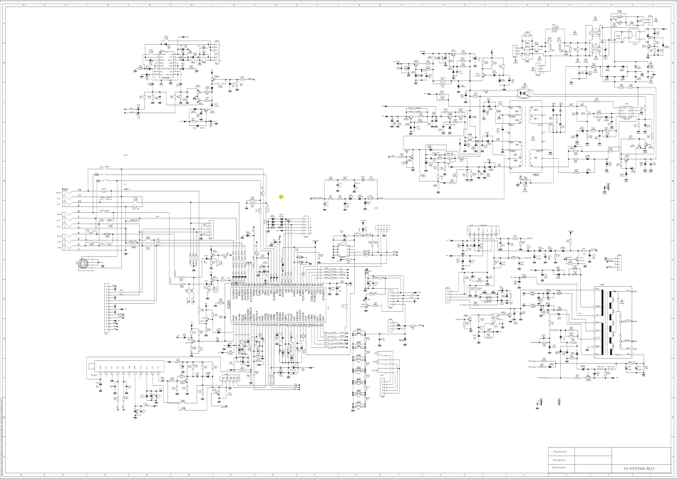 TCL  NX56B机芯（TDA11135P TE1533 STV9032 TEA2025B）电路图.pdf_第1页