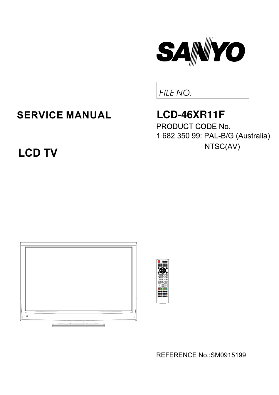 三洋LCD-46XR11F液晶电视电路图.pdf_第1页