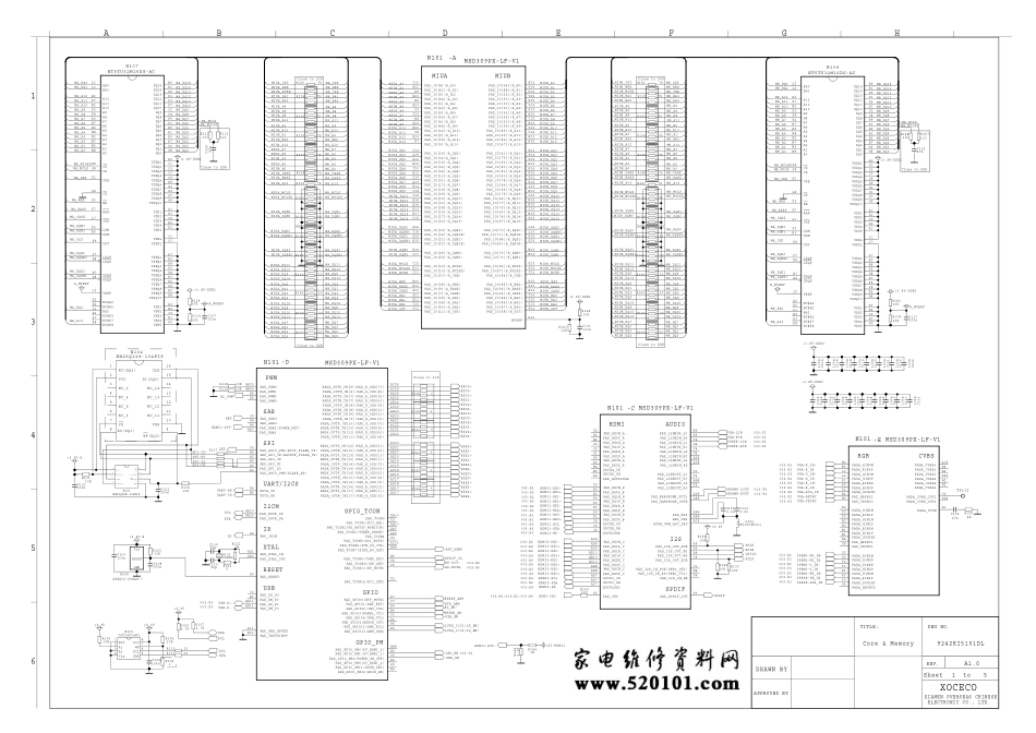 三洋LCD-39XZ12F液晶电视电路原理图.pdf_第2页