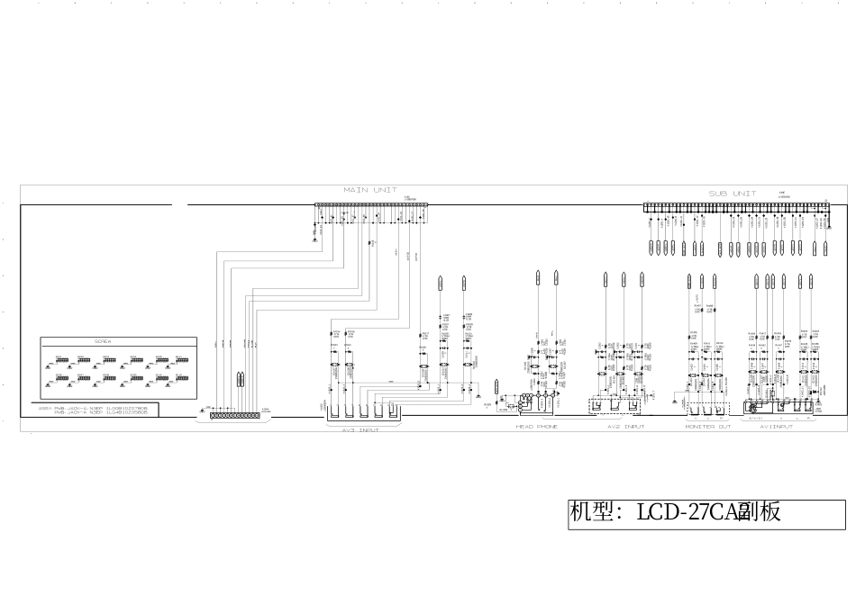 三洋LCD-27CA2液晶电视电路图.pdf_第1页