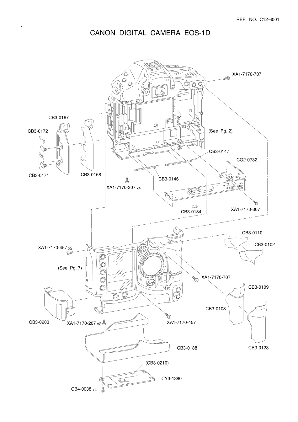 佳能EOS-1D数码相机维修手册_canon_EOS-1D.pdf_第2页