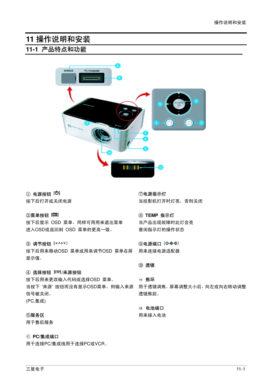 SPP310MEMXXSF 维修手册_11_Operating_Innstruction_and_Installation.pdf_第1页