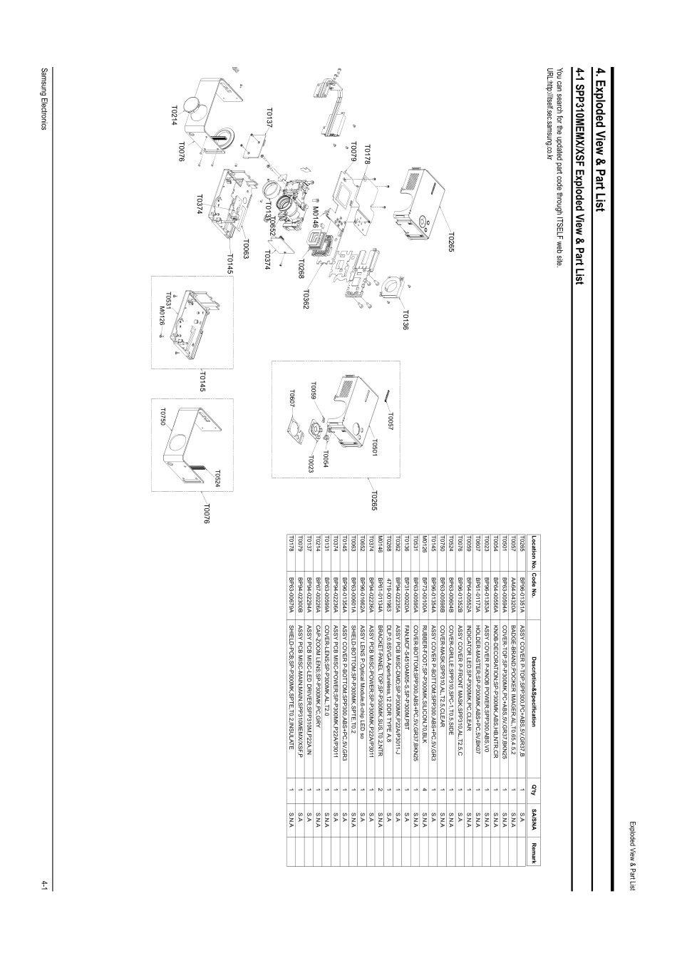 SPP310MEMXXSF 维修手册_04_Exploded_View_Part_List-SPP310MEMX_XSF.pdf_第1页