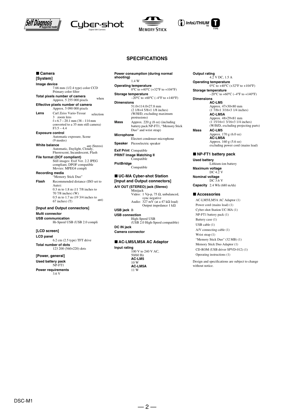 SONY索尼DSC-M1数码相机电路原理图_SONY_DSC-M1.pdf_第2页