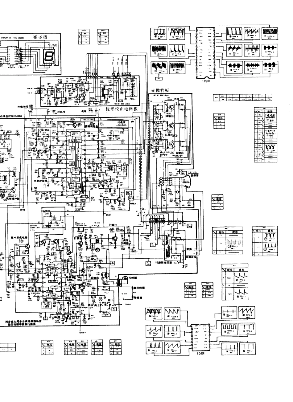 三洋CTP7922彩电电路原理图_三洋  CTP7922-00(02).pdf_第1页