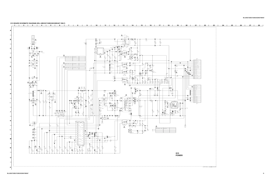 索尼KDL-32BX320液晶电视（APS-283）电源板电路图.pdf_第1页