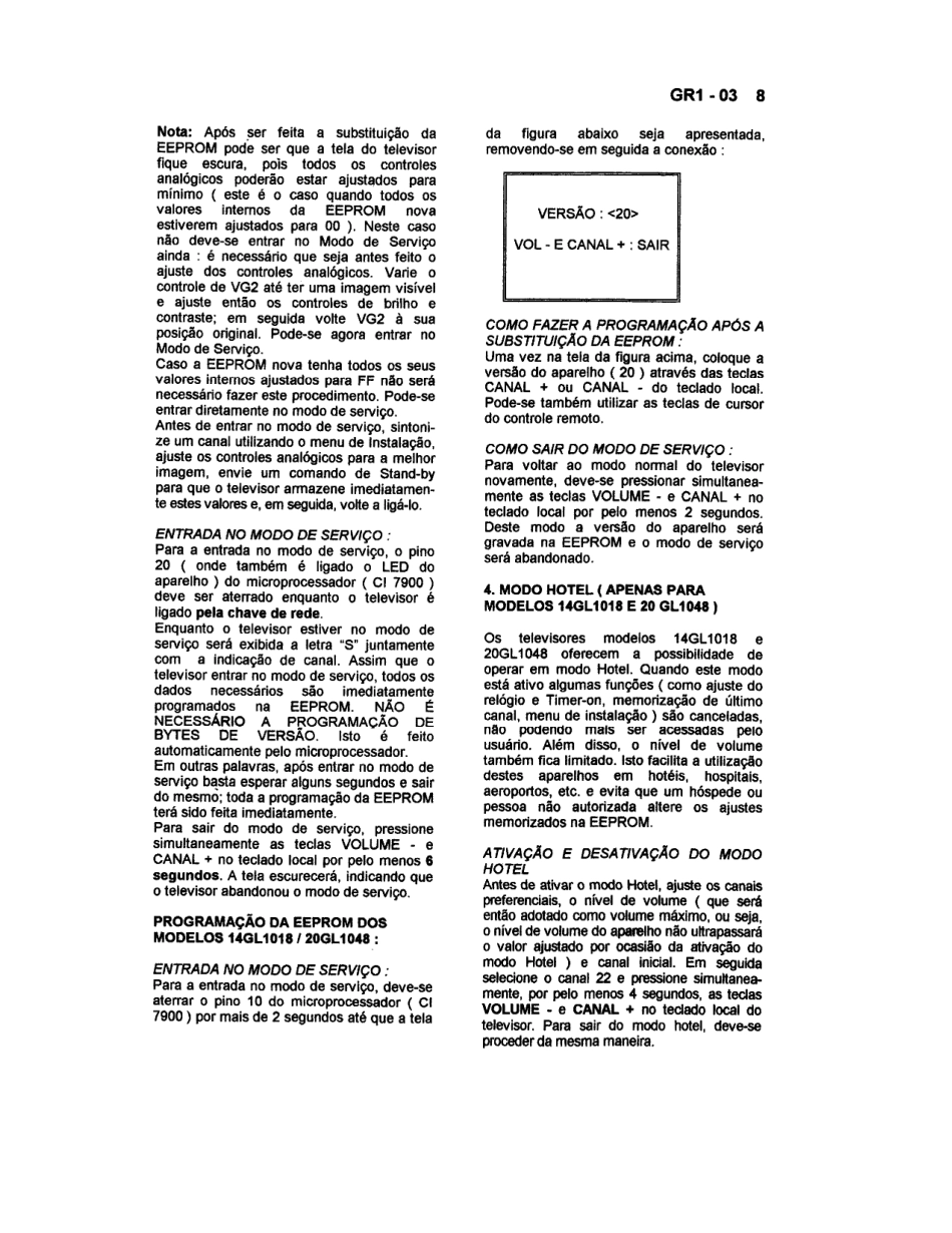 philips chassis-GR1-R03 14GL1018 14GL1019 14GL1319 20GL1048 20GL1049 20GL1349 21GL1349_procedimento para  troca  da eeprom.pdf_第2页