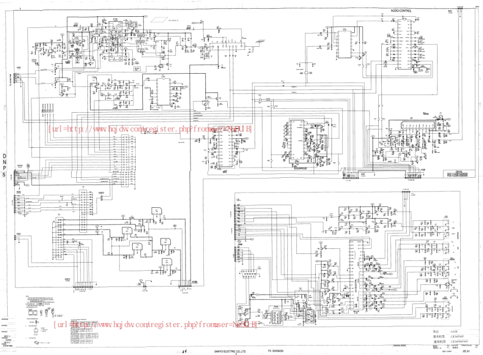 三洋CK34F90P彩电原理图_三洋CK34F90P.pdf_第2页