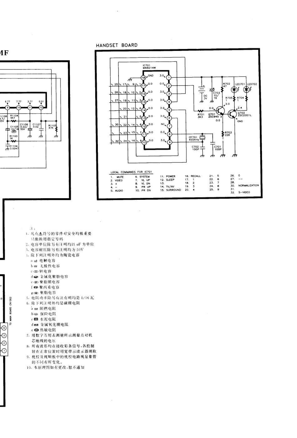 画龙G8171MF电视机电路原理图_画龙  G8171MF(03).pdf_第1页